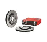 Brembo Prime Line UV Coated Vented Brake Disc - 09.D940.11 Fits Porsche