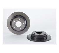 Brembo Brake Disc 08.6917.11 Rear Solid Set of 2 Fits BMW 5 Series (E39 95-03)