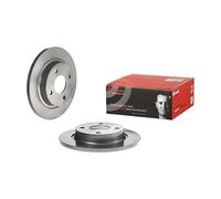 1X Brake disc BREMBO 08.D566.11 FORD FIESTA VII (HJ, HF) 1 2020-2022