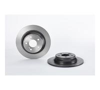 Brembo Brake Disc 08.B844.11 Rear UV Solid Pair Fits Mercedes SL With Screws
