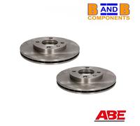 BRAKE DISCS 239mm VENTED VW GOLF MK1 MK2 A2192
