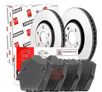 Brake Discs And Pads Kit Rear Ferodo BMW Series 4 430 M440 Hybrid G26