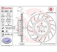 Brake discs BMW 5 (G30, F90) 520 E PLUG-IN HYBRID 09.D901.23