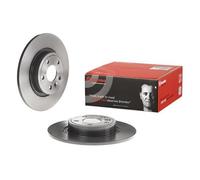 1X Brake disc BREMBO 8.C208.11 for JAGUAR E-PACE (X540) 2 2017-