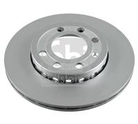 2x Brake disc Front Axle Externally Vented 21580 FEBI BILSTEIN for VW AUDI
