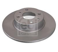 2x Brake Discs Pair Solid fits ALFA ROMEO 164 2.0 Rear 87 to 98 251mm Set Febi