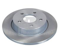 febi bilstein 39689 Brake Disc Set (2 Brake Disc) rear, full, No. of Holes 5
