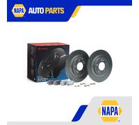 Brake Discs Pair + Pads Kit fits KIA NIRO Rear 18 to 22 Set Brembo 58411D4650