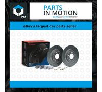 Brake Discs Pair + Pads Kit Rear KT08015 Brembo Set 58302K4A10 58411D4650 New