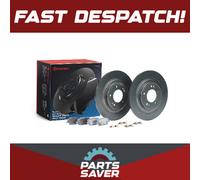 Brake Discs Pair + Pads Kit Rear KT08015 Brembo Set 58302K4A10 58411D4650 New