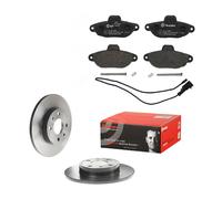 Brake Discs Set Brake Pads Front Fiat Cinquecento