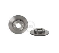 Brake Discs SET OF 2 (Front) - BREMBO 08.8705.11 for Suzuki/Vauxhall Wagon R/Agi