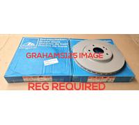 Brake Discs X2 316MM Front Fit Mercedes Clk A208 E Class W210 Ate 24.0128-0126.1