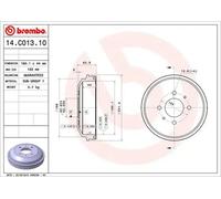 Brake drum 14.C013.10 BREMBO for HYUNDAI ACCENT II Saloon ACCENT II