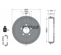 TEXTAR 94046300 Brake drum