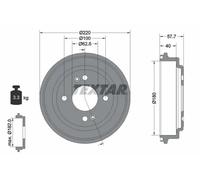 TEXTAR 94047000 Brake drum