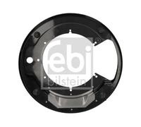 FEBI BILSTEIN Brake Drum Cover Sheet Front Left 446mm Outer Diameter Fits VOLVO