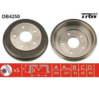 TRW DB4250 Brake drum