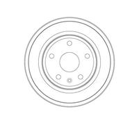 TRW DB4426 Brake drum