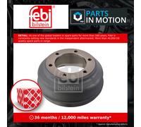 Brake Drum fits FORD TRANSIT TDCi 2.4D Rear 00 to 06 280mm 4041430 YC1W1126EC