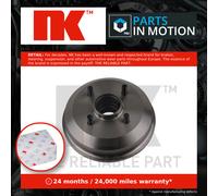 Brake Drum fits MAZDA 121 Mk3 1.8D Rear 96 to 02 NK 1E0126251 1E0126251A Quality