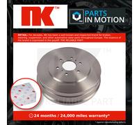 Brake Drum fits NISSAN NP300 D40 2.5D Rear 2010 on NK 43206EB360 Quality New