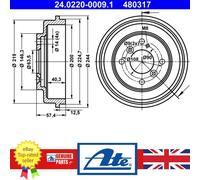 Brake Drum For Ford FIESTA 10-17 K 16- 1523797