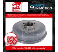 Brake Drum Rear 203.2mm 1006834 Febi 4320000QAF 4320000QAG 4320000QAL 4320000Q0C