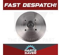 Genuine NK Rear Right Brake Drum for Renault Clio dCi 90 Eco 1.5 (11/12-04/16)