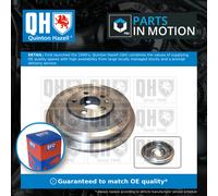 Brake Drum Rear BDR545 Quinton Hazell 1J0609617B Genuine Top Quality Guaranteed