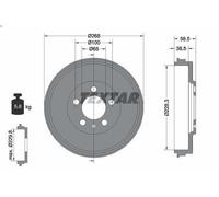 Brake Drum TEXTAR 94046000 for SEAT SKODA