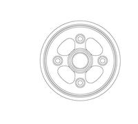 TRW DB4555 Brake drum