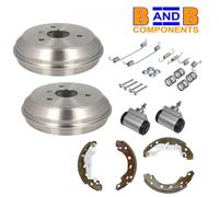 Brake drum Rear Axle 44295 FEBI BILSTEIN for SMART FORTWO Coupe FORTWO Cabrio