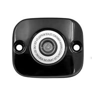 Brake Dust Shield Fit For Harley Touring Road King Softail Fat Boy Ocia Street Bob Motorcycle Front Brake Cover(Black Cylinder Cover)