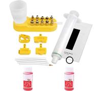 Brake Fluid Bleeding Kit, Brake Bleeding Tool, Pneumatic Brake Fluid and Clutch Bleeding Extraction Tool, Portable Cylinder Repair Blood for Mountain, Electric