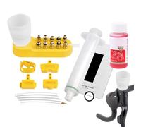 Brake Fluid Bleeding Kit - Brake Blood Kit for | 60 ml Mountain Hydraulic Disc Tool | Manual for Cylinder Repairs | Mountain Hydraulic Disc Disabled for Home, Repair Workshop