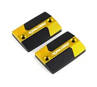 Brake Fluid Cover For YA-MA-HA XJR1300 XJR 1300 FJR1300 FJR 1300 Motorcycle CNC Aluminum Front Clutch Brake Fluid Reservoir Cover Cap Accessories (Color : Gold, Size : XJR1300)