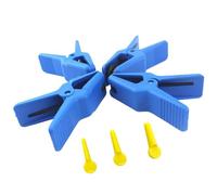 Brake Fluid Hose Clamp - 4 Pieces Leak Proof, Brake Fluid Stop, Clamp Set Precision Vehicle System Maintenance, Kit for Fleet Maintenance Coordinators, Vocational Training Tool Quality Practical