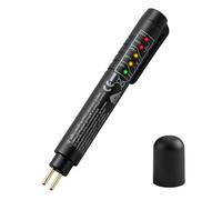 Brake Fluid Liquid Tester Pen,Brake Fluid Moisture Tester with 5 LED Indicators,DOT3 DOT4 DOT5.1 Car Diagnostic Diagnostic Testing Pen,High-Precision ydraulic Liquid Oil Moisture Analyzer