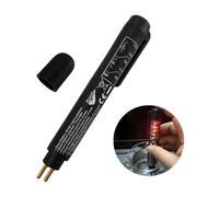 Brake Fluid Liquid Tester Pen, Hydraulic Fluid Liquid Oil Moisture Analyzer with 5 LED Indicators to Test DOT3 DOT4 DOT5.1 Brake Fluid, Auto Brake Diagnostic Testing Tool