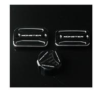 Brake Fluid Reservoir Cover For Monster 695 2013-2014 For 696 2008-2014 Motorcycle Front Rear Brake Clutch Cylinder Fl&uid Reservoir Cover