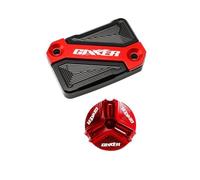 Brake Fluid Reservoir Cover Motorcycle CNC Drain Engine Oil Filler Cap & Front Brake Fl&uid Reservoir Cover For GIXXER 250 SF 150 125 2018-2023
