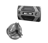 Brake Fluid Reservoir Cover Motorcycle Front Brake Fl&uid Reservoir Cover Engine Oil Filler Cap Drain For GSR750 GSR600 GSR400 GSR 750 600 400