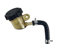 Brake Fluid Reservoir Plastic Black Motorcycle Oil Container Cup for Master Brake Cylinder Brake Bleeder Bottle with Seal Leak-Proof Clutch Fluid Tank for Moto for Cross