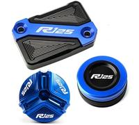 Brake Fluid Tank Cap For YA&MAHA YZF R125 2008-2023 Motorcycle Front & Rear Brake Fluid Reservoir Cap Cylinder Cover Guard Protector