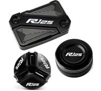Brake Fluid Tank Cap For YA&MAHA YZF R125 2008-2023 Motorcycle Front & Rear Brake Fluid Reservoir Cap Cylinder Cover Guard Protector