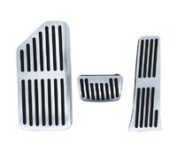 Brake Foot Pedals Car Accelerator Brake Pedal Rest Foot Pedals Cover Direct Install Non-Slip Mat For Kia For Carnival For Sedona KA4 2020~2025(AT 3pcs.)