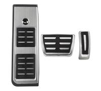 Brake Foot Pedals For A4 B9 For A5 F5 2016 2017 2018 2019 2020 2021 2022 2023 Sedan Avant Sport Gas Brake Foot Rest Pedal Cover(AT with rest)