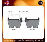 BRAKE FOR AUDI A3 Q3 TT RS3 QUATTRO RS 2.5 PERFORMANCE TEXTAR PADS FRONT