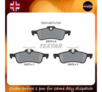 BRAKE FOR DAIHATSU CHARADE 1.33 16V 2011-2024 TEXTAR PADS REAR